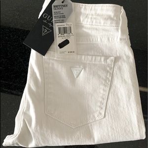 Guess Brittney Skinny White Jeans